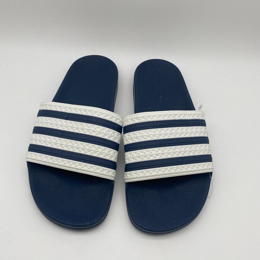 ADIDAS ADILETTE SLIDE NAVY/WHITE #G16220